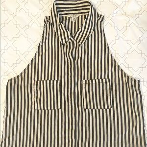 Forever 21 I Love H81 Button Up Tank